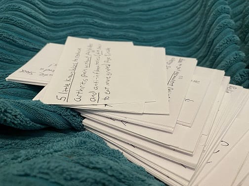 note cards note cards